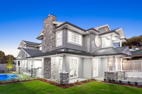 coastal design custom home in Brisbane